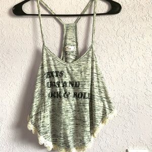 Hollister Grey Crop Top